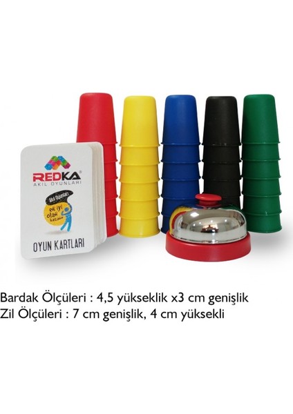 Dedektif + Pratik Bardaklar