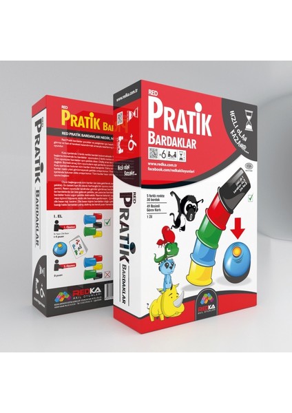 Dedektif + Pratik Bardaklar