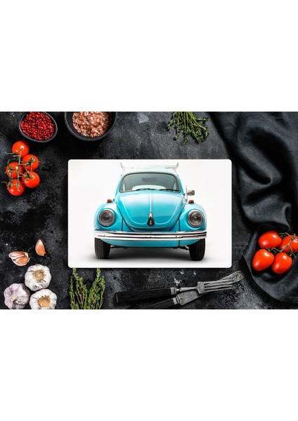 Mavi Woswos Cam Kesme Tahtası - Cam Kesme Tablası | 30 cm x 40 cm