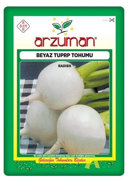 Beyaz Turp Tohumu (25 Gr)