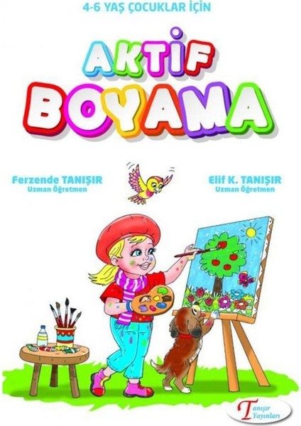 Tanışır Yayınları Aktif Boyama Kitabı