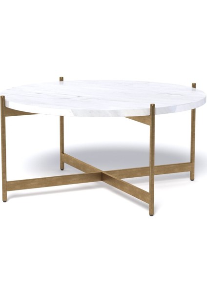 Geek Orta Sehpa Eskitme Pirinç