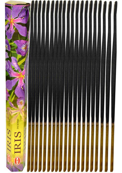 Iris Süsen Çiçeği Kokulu 20 Çubuk Tütsü - Iris fiyatları