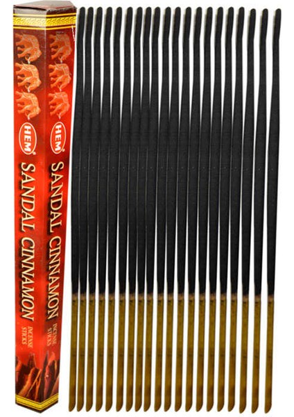 Sandal Tarçın Kokulu 20 Çubuk Tütsü - Sandal Cinnamon fiyatları