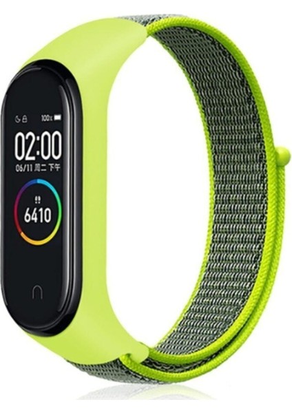 Mi Band 3 4 5 Uyumlu Hasır Bileklik Kordon