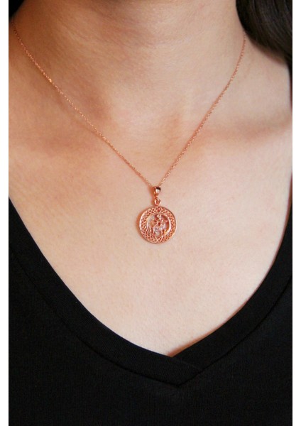 Yay Burcu Gümüş Madalyon Kolye fiyatları