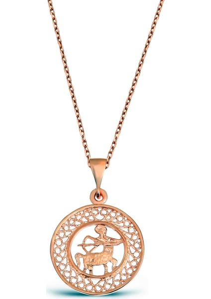 Yay Burcu Gümüş Madalyon Kolye fırsatları