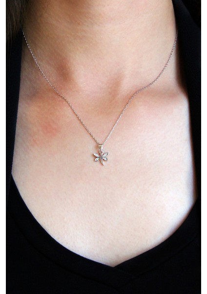 Zirkon Taşlı Gümüş Yusufçuk Kolye fiyatları