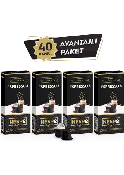 Livy Coffee Nespresso® Uyumlu Kapsül Kahve Espresso 10 Kapsül