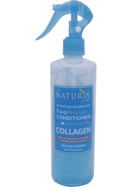 Bitkisel Collagen Bakım Iki Fazlı Saç Açıcı Sprey Saç Kondisyoneri 400 ml