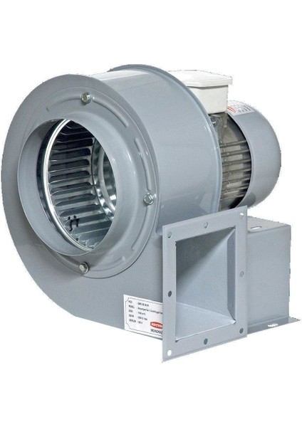 OBR 260T-4K 1380 D/D 380/400 volt Trifaze Tek Emişli Radyal Fan Öne Eğimli