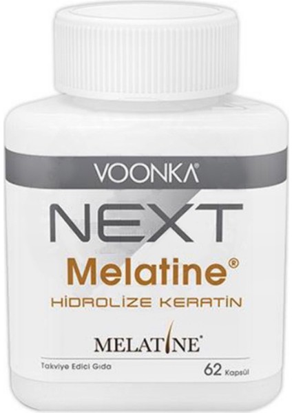 Next Melatine Hidrolize Keratin 62 Kapsül