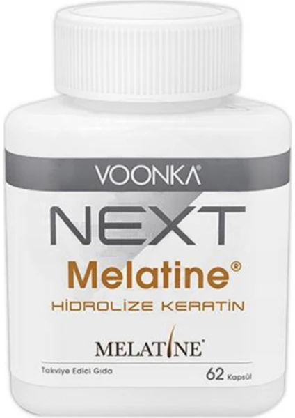 Next Melatine Hidrolize Keratin 62 Kapsül