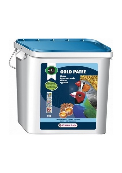 Orlux Gold Patee Tropikal Finches Ballı Böcekli Yumurta Maması 5 kg