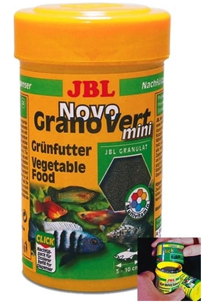 Jbl Novogranovert Mını 100ML-40G. Granül Yem