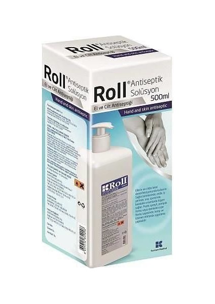 ROLL Antiseptik El Cilt Antiseptiği Dezenfektanı 500 ml