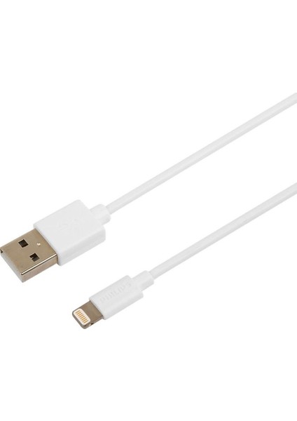 Philips Lightning 1m 2.4A Şarj Data Kablosu SWR1508W/93-BEYAZ fiyatları