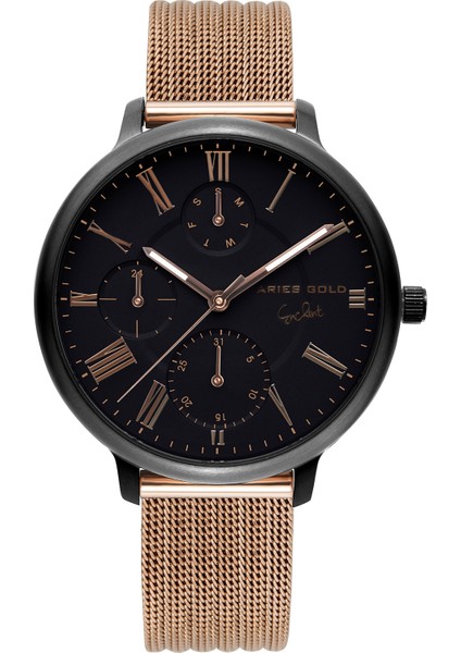 Arıes Gold L 5034 Bk-Bk Kadın Kol Saati
