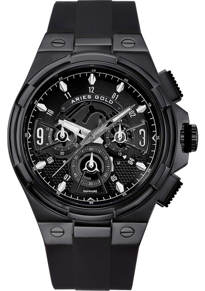 Arıes Gold G 7016 Bk-Bk Erkek Kol Saati