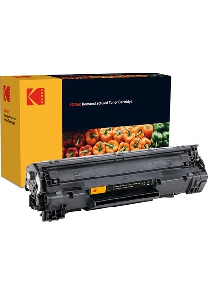 HP CB435A / 35A - 435 / 35A Yenileme Siyah Toner 1,5k