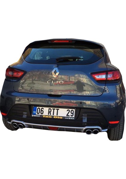 Renault Clio 4 Üniversal Petekli Gri Difüzör Tüm Araçlara Uyumlu