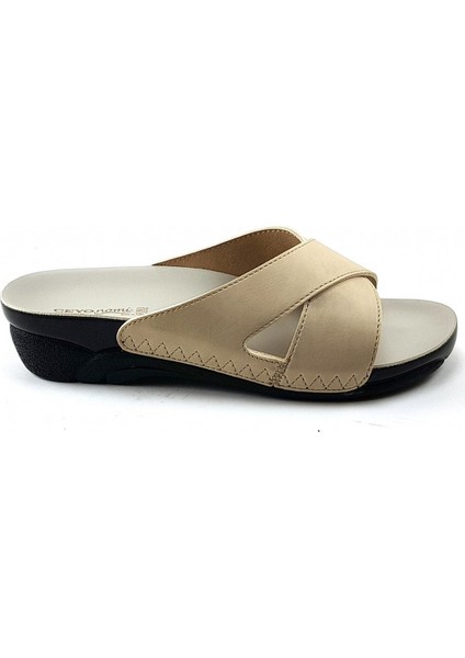 Venedik-9 Ceyo Kadın Terlik-Bej fiyatları