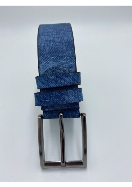 Mavi Kot 4 cm Spor Kemer