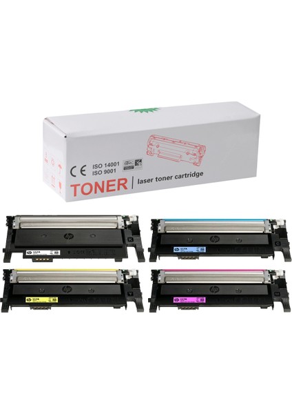 HP Color Laser Mfp 179NW-HP 117A CHİPSİZ Uyumlu 1 Set Muadil Toner