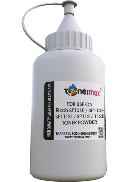 Ricoh SP100 Toner Tozu 1000 gr / SP101E / SP110E / SP111SF / SP112 / SP112E / 112