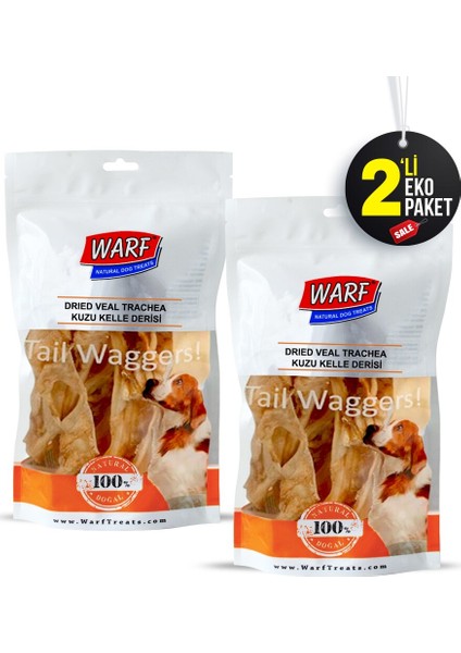 Kurutulmuş Dana Kelle Derisi 120 gr x 2 Paket