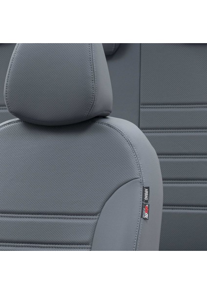 Mitsubishi Attrage 2015-Sonrası Özel Üretim Koltuk Kılıfı New York Design Füme