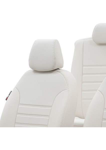 Peugeot 208 2012-2019 Özel Üretim Koltuk Kılıfı New York Design Fildişi fırsatları