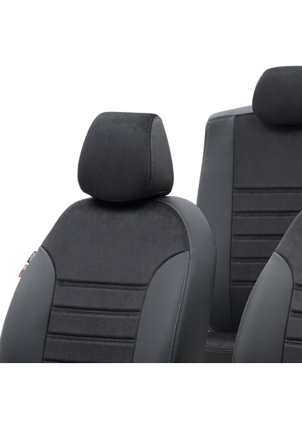 Seat Altea Xl 2004-2015 Özel Üretim Koltuk Kılıfı Milano Design Siyah