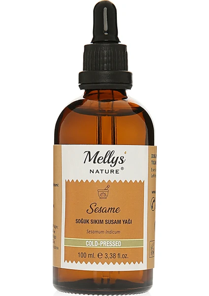 Mellys' Nature Soğuk Sıkım Susam Yağı 100 ml