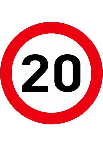 Km 20 Trafik Levhası