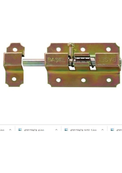 Başel Yaylı Mavzer Sürgü Kilit 14X45X70 mm