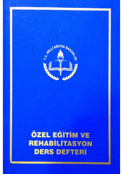 Özel Eğitim ve Rehabilitasyon Ders Defteri Açık Mavi 20 x 28 cm