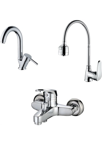 Banyo Mutfak Lavabo Seti