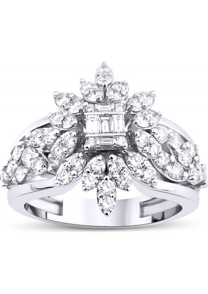 1,61 Karat Baget Yüzük