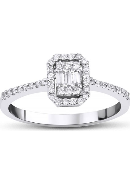 0,30 Karat Baget Yüzük