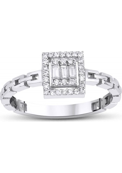 0,20 Karat Baget Yüzük