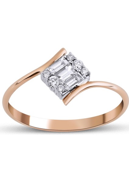 0,29 Karat Baget Yüzük