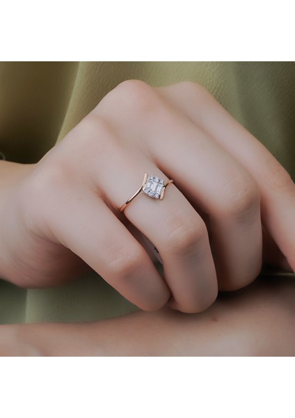 0,29 Karat Baget Yüzük fiyatları