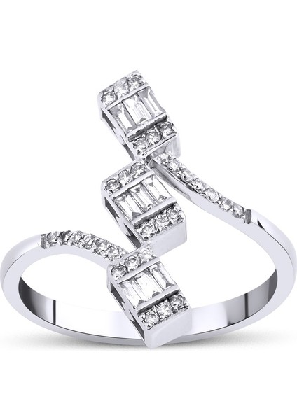 0,30 Karat Baget Yüzük