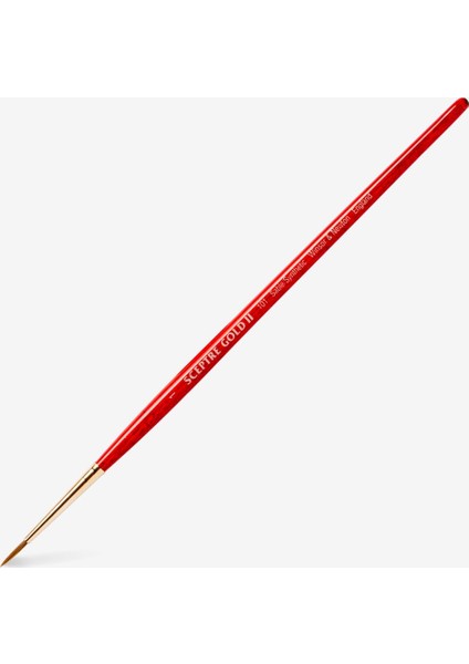Sceptre Gold 101 Serisi Kısa Sap Yuvarlak Fırça No 1