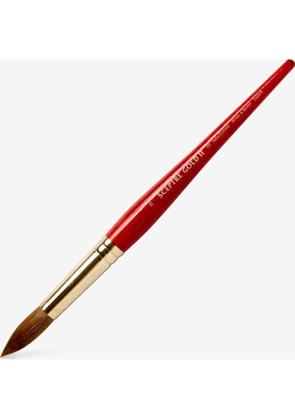 Sceptre Gold 101 Serisi Kısa Sap Yuvarlak Fırça No 20