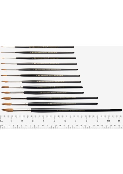 Seri 7 Samur Yuvarlak Fırça No 7 modelleri