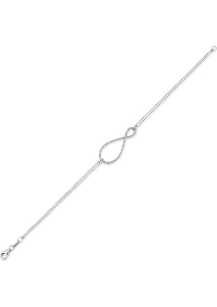 0,30 Karat Sonsuzluk Pırlanta Bilezik