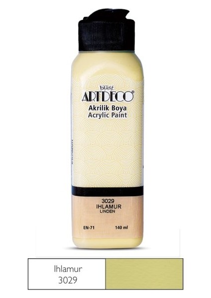 Akrilik Boya 140 ml 3029 Ihlamur