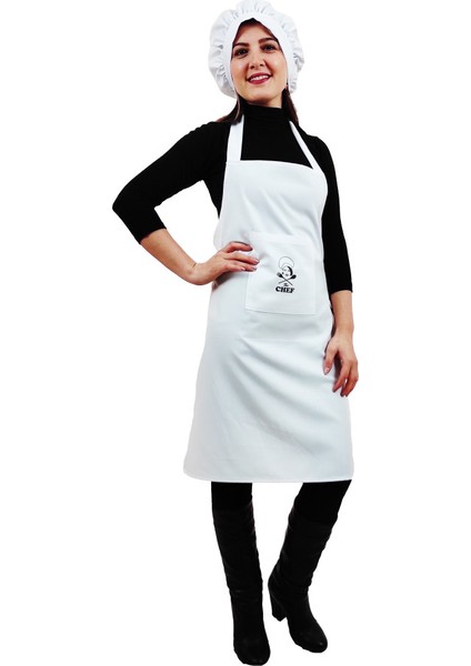 Chef Mutfak Önlüğü Şapkalı ART31 fiyatları